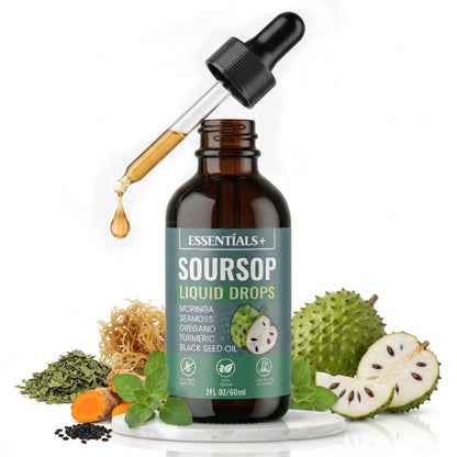 Organic Soursop Liquid Drops 60ml