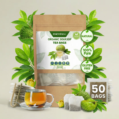 Organic Soursop Tea Bags - 50 Count