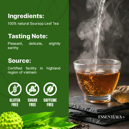 Natural Dried Soursop Leaves Tea - 4 oz