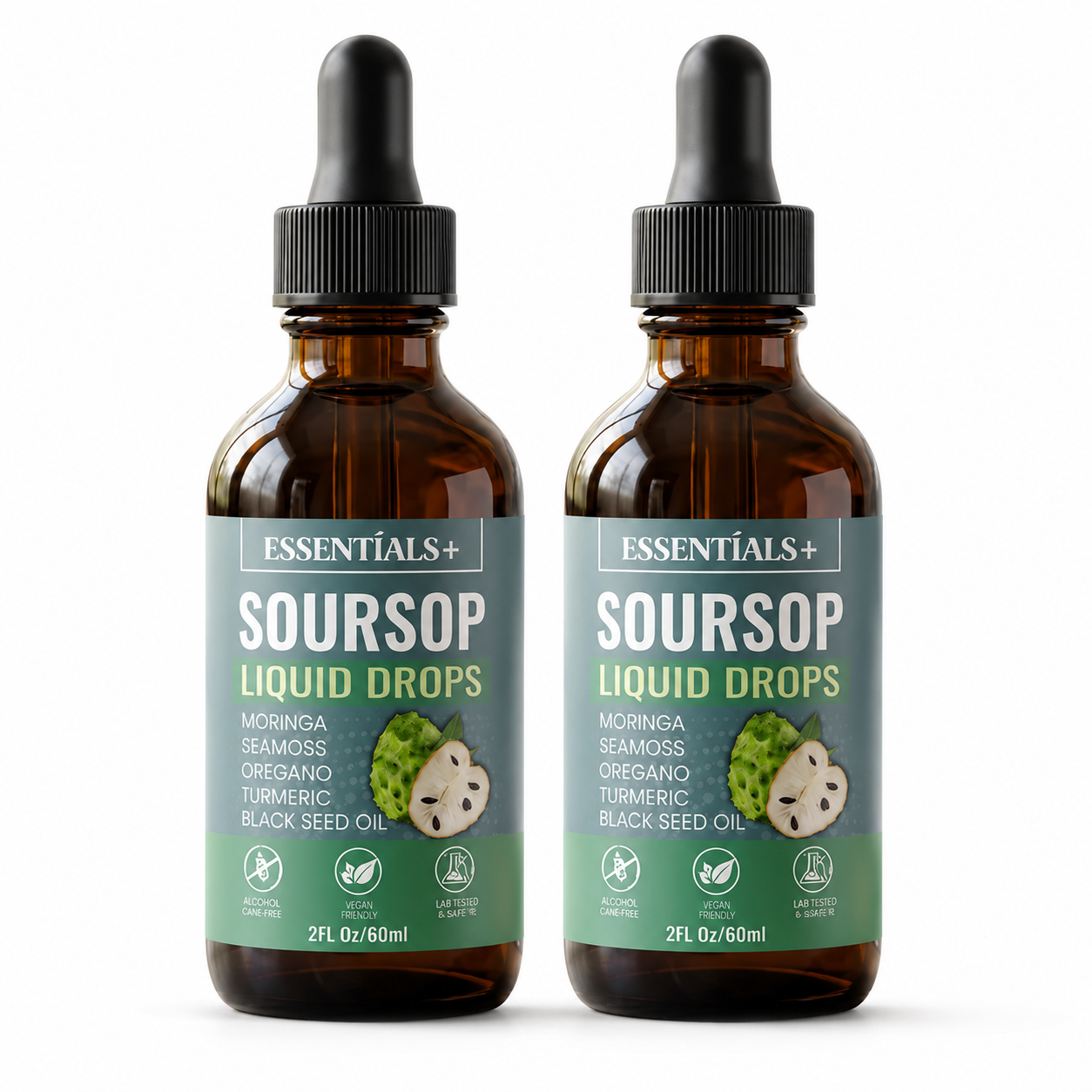 Organic Soursop Liquid Drops 60ml