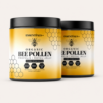 Essentials+ Bee Pollen Capsules 50 Count