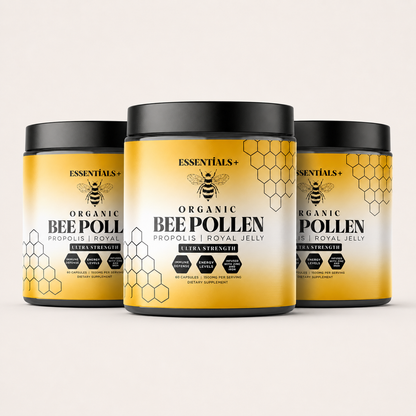 Essentials+ Bee Pollen Capsules 50 Count